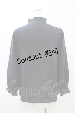 画像2: Emily Temple cute / ヨークギャザーブラウス  ブラック H-26-02-23-1059-ET-BL-KB-ZH