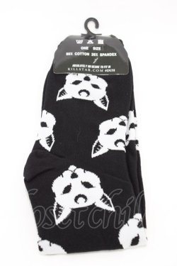 画像2: KILL STAR / ハイソックス  ブラック H-26-02-23-1010-SL-ZA-KB-ZH