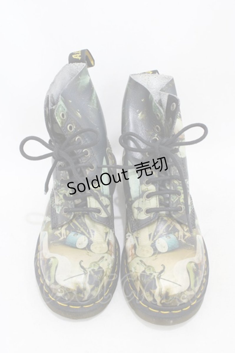 画像1: Dr.Martens （Getta Grip） / PASCAL 8ホールブーツ UK7(約26cm) HELL H-26-02-23-1002-PU-SH-KB-ZH (1)
