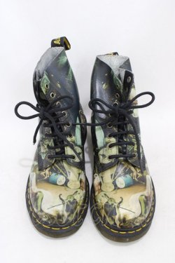 画像1: Dr.Martens （Getta Grip） / PASCAL 8ホールブーツ UK7(約26cm) HELL H-26-02-23-1002-PU-SH-KB-ZH