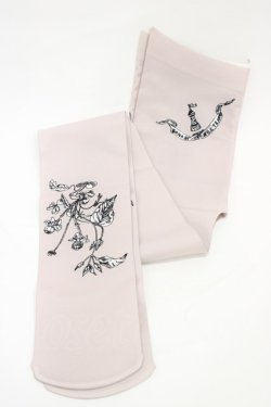 画像1: ネバアランド / 葉っぱの妖精タイツ  灰 H-26-02-23-1018-LO-ZA-KB-ZH