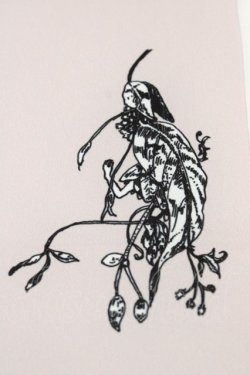 画像2: ネバアランド / 葉っぱの妖精タイツ  灰 H-26-02-23-1018-LO-ZA-KB-ZH