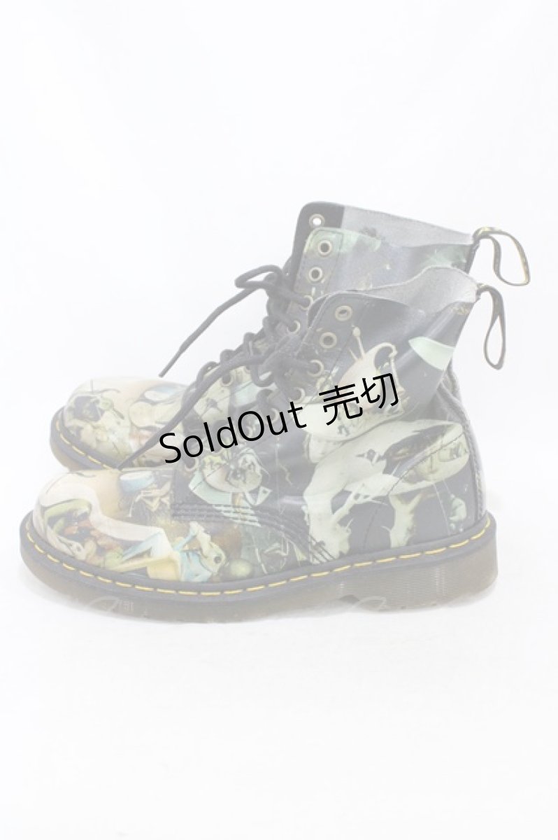 画像2: Dr.Martens （Getta Grip） / PASCAL 8ホールブーツ UK7(約26cm) HELL H-26-02-23-1002-PU-SH-KB-ZH (2)
