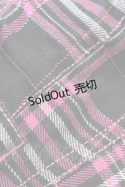 画像5: ALGONQUINS / サロペットバルーンパンツ F ピンク×黒 H-26-02-23-1034-AL-PA-AK-ZH