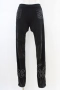 HYSTERIC GLAMOUR / 異素材切替レギンス  ブラック H-26-02-23-1036-PU-PA-KB-ZH