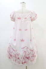 画像2: Emily Temple cute / Crown BUNNYワンピース  ピンク H-26-02-23-1038-ET-OP-KB-ZH (2)