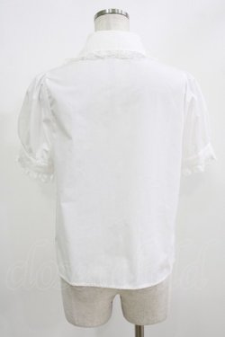 画像3: Ank Rouge / リボン丸衿フリルブラウス M オフ/ピンク H-26-02-23-047-CA-BL-NS-ZH