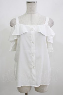 画像1: LODISPOTTO / オフショルブラウス M ホワイト H-26-02-23-052-LO-BL-NS-ZH