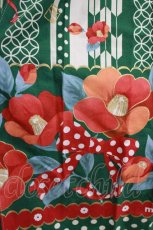 画像5: metamorphose / おとめの恋つばき タックジャンパースカート サイズ1 緑(Green) H-26-02-23-005-ME-OP-NS-ZH (5)
