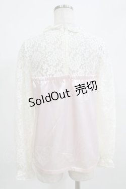 画像3: Swankiss / レース切替トップス Free ピンク H-26-02-23-053-CA-TO-NS-ZH