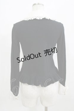 画像3: Angelic Pretty / ピンタックハートボタン切替カットソー Free ブラック H-26-02-23-056-AP-TO-NS-ZH