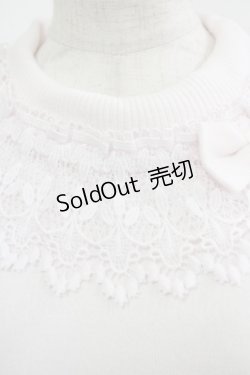 画像4: axes femme kawaii / レーシーフリルニットプル M ピンク H-26-02-23-059-AX-TO-NS-ZH