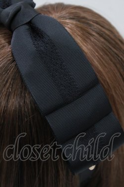 画像3: m petit by misako / NINA'S コラボカチューシャ  ブラック H-26-02-23-072-LO-AC-NS-ZH