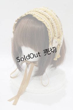 画像1: metamorphose / タッセル付きヘッドドレス(無地)  無地カラシ(Mustard) H-26-02-23-075-ME-AC-NS-ZH