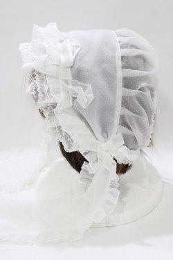 画像2: Hoshibako Works / サマーアリス ソフトボンネット  オフ H-26-02-23-076-LO-AC-NS-ZH