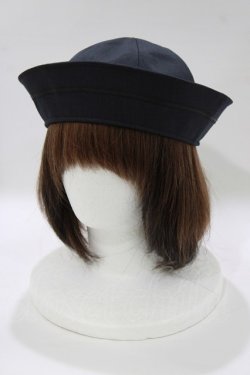 画像1: Kurumi Collaboration / KRM*マリンハット  ネイビー H-26-02-23-080-GO-AC-NS-ZH