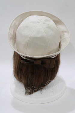 画像2: Kurumi Collaboration / KRM*マリンハット  アイボリー H-26-02-23-081-GO-AC-NS-ZH