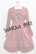 Amavel / Message Ribbonセーラーワンピース Free ボルドー H-26-02-23-009-CA-OP-NS-ZH