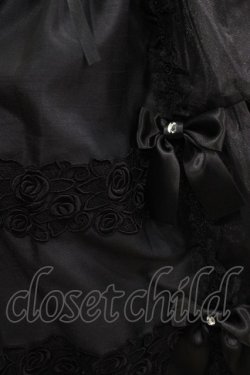 画像4: metamorphose / Mellifluous フロントあきフリルジャンパースカート サイズ1 ブラック H-26-02-23-001-ME-OP-NS-ZH