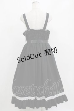 画像6: metamorphose / 【プラスサイズ】Priere〜星に祈りを〜ミディアムジャンパースカート プラスサイズ ブラック H-26-02-23-012-ME-OP-NS-ZH