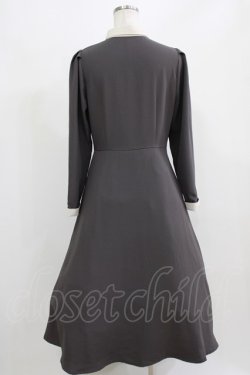 画像3: an another angelus / バイカラーレトロシャツワンピース Free CHARCOAL H-26-02-23-013-CA-OP-NS-ZH