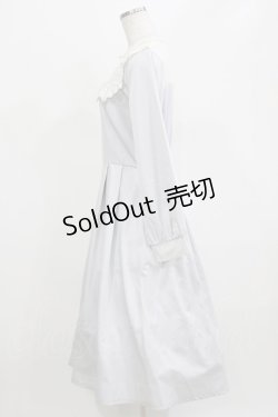 画像2: axes femme kawaii / ヨークレース切替ワンピース M ブルー H-26-02-23-016-AX-OP-NS-ZH