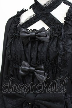 画像4: metamorphose / 【プラスサイズ】追憶の姫君ドレス プラスサイズ ブラック H-26-02-23-002-ME-OP-NS-ZH