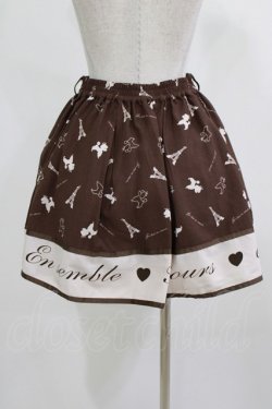 画像3: Ank Rouge / プードルパネルスカート M ブラウン H-26-02-23-023-CA-SK-NS-ZH