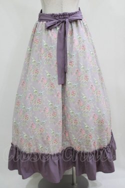 画像3: Kurumi Collaboration / KRハナガラHWフレアSK L ラベンダー H-26-02-24-023-GO-SK-NS-ZH