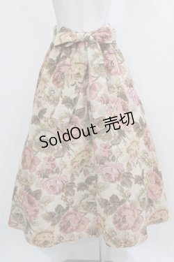 画像3: Kurumi Collaboration / TT*KRゴブランロングスカート M ベージュ H-26-02-24-026-GO-SK-NS-ZH