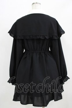 画像3: majoretty / ケープワンピース L ブラック H-26-02-24-028-GO-OP-NS-ZH