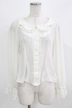 画像1: ALICE and the PIRATES / リトルローズブラウス Free 生成り H-26-02-24-035-PA-BL-NS-ZH