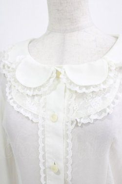 画像4: ALICE and the PIRATES / リトルローズブラウス Free 生成り H-26-02-24-035-PA-BL-NS-ZH