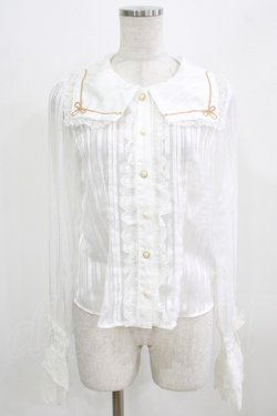 画像1: BABY,THE STARS SHINE BRIGHT / Ave Maria Rosaryブラウス Free オフ H-26-02-24-036-BA-BL-NS-ZH