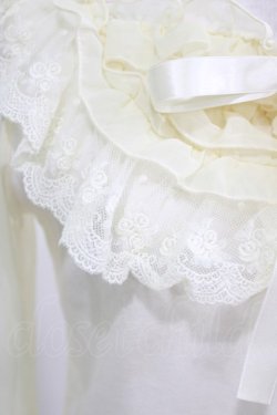 画像4: BABY,THE STARS SHINE BRIGHT / シフォンヨークプルオーバー Free 生成り H-26-02-24-038-BA-TO-NS-ZH