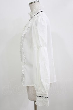 画像2: Eri Aino's Collection / シャーロットの水曜日ブラウス L オフ/ブラック H-26-02-24-043-PU-BL-NS-ZH