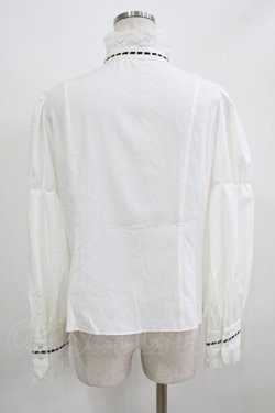 画像3: Eri Aino's Collection / シャーロットの水曜日ブラウス L オフ/ブラック H-26-02-24-043-PU-BL-NS-ZH