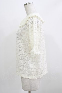 画像2: m petit by misako / TT* AOKレースブラウス M 生成り H-26-02-24-050-LO-BL-NS-ZH