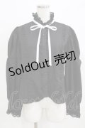 Eri Aino's Collection / シャーロットの水曜日ブラウス M ブラック H-26-02-24-051-PU-BL-NS-ZH