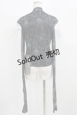 画像3: BLOOD SUPPLY（海外ブランド） / Spiderweb Long sleeve tops M ブラック H-26-02-24-1006-GO-TO-KB-ZH