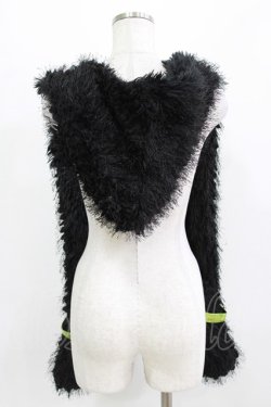 画像2: QOOZA / 「ディズニーツイステッドワンダーランド」ファーハット[DIASOMNIA]  ブラック H-26-02-24-1020-PU-AC-KB-ZH