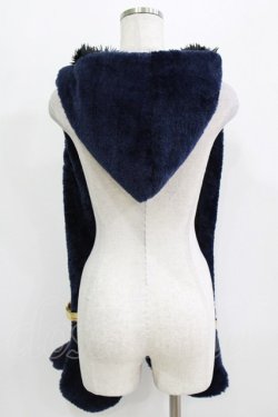 画像2: QOOZA / 「ディズニーツイステッドワンダーランド」ファーハット[POMEFIORE]  ネイビー H-26-02-24-1021-PU-AC-KB-ZH