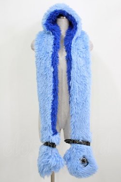 画像1: QOOZA / 「ディズニーツイステッドワンダーランド」ファーハット[IGNIHYDE]  ブルー H-26-02-24-1023-PU-AC-KB-ZH