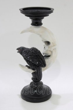 画像1: MAUVY / スカルムーンオーナメント   H-26-02-24-1030-PU-ZA-KB-ZH