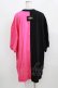 画像3: PINKSPINK / cat devil loose tee L ブラック×ピンク H-26-02-24-1003-PU-TO-KB-ZH (3)