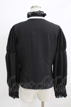 画像3: Eri Aino's Collection / シャーロットの水曜日ブラウス M ブラック H-26-02-24-051-PU-BL-NS-ZH