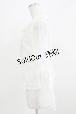 画像2: BABY,THE STARS SHINE BRIGHT / Le Palais du Miroirレースブラウス Free オフ H-26-02-24-054-BA-BL-NS-ZH