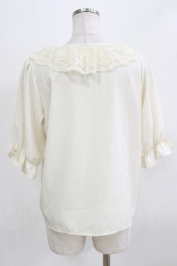 画像3: m petit by misako / MSKデシンレースエリブラウス M 生成り H-26-02-24-055-LO-BL-NS-ZH