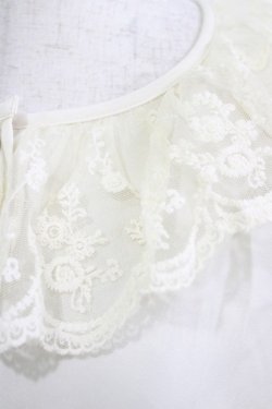 画像4: m petit by misako / MSKデシンレースエリブラウス M 生成り H-26-02-24-055-LO-BL-NS-ZH