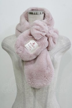 画像1: m petit by misako / AM*FFリボンツキティペット  ピンク H-26-02-24-062-LO-ZA-NS-ZH